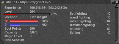 Signature for player Afk Leif