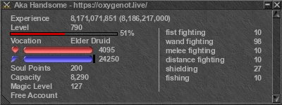 Signature for player Aka Handsome