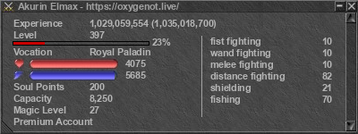 Signature for player Akurin Elmax