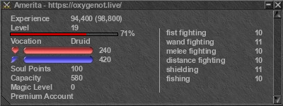 Signature for player Amerita