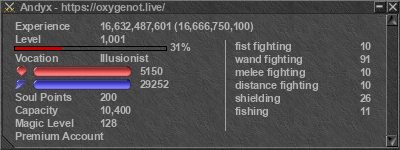 Signature for player Andyx