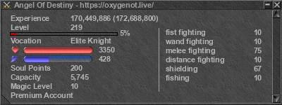 Signature for player Angel Of Destiny