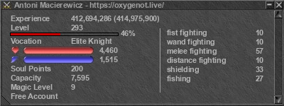 Signature for player Antoni Macierewicz