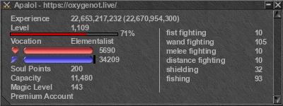 Signature for player Apalol