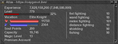 Signature for player Atlas