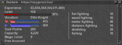 Signature for player Baldwin