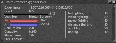 Signature for player Ballz