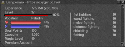 Signature for player Bangxemsx