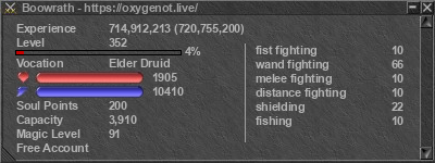 Signature for player Boowrath