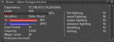 Signature for player Bravo