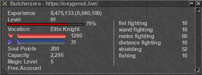 Signature for player Butcherzera