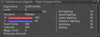 Signature for player Caballerosuprelegante