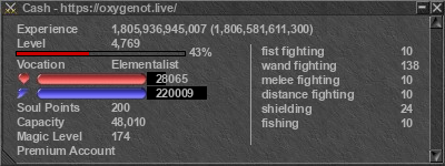 Signature for player Cash