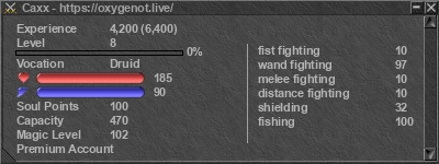 Signature for player Caxx