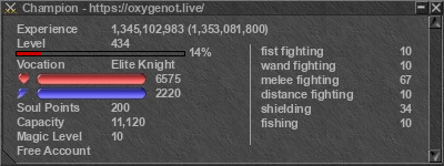 Signature for player Champion