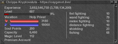 Signature for player Chrippa Kryptovaluta