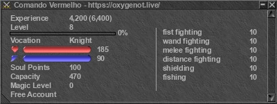 Signature for player Comando Vermelho