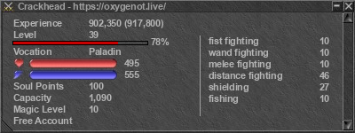 Signature for player Crackhead