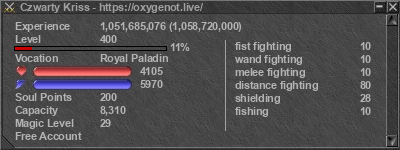 Signature for player Czwarty Kriss