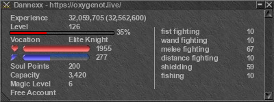 Signature for player Dannexx