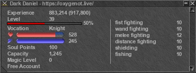 Signature for player Dark Daniel