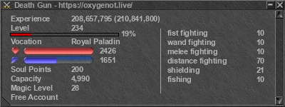 Signature for player Death Gun