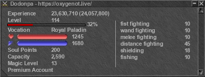 Signature for player Dodonpa