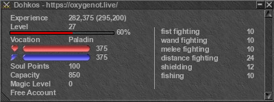 Signature for player Dohkos