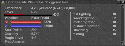 Signature for player Dont Keal Me Pls