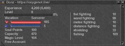 Signature for player Donz