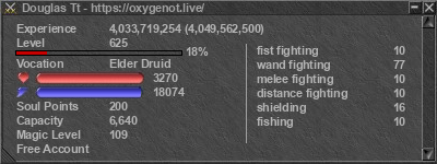 Signature for player Douglas Tt