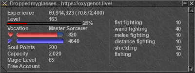 Signature for player Droppedmyglasses