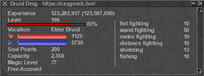 Signature for player Druid Dmg