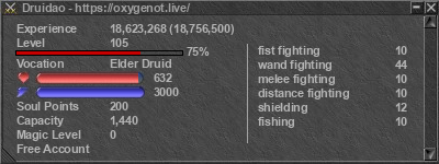 Signature for player Druidao