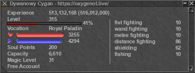 Signature for player Dywanowy Cygan