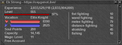 Signature for player Ek Strong