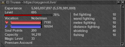 Signature for player El Trusas