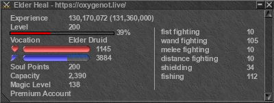 Signature for player Elder Heal