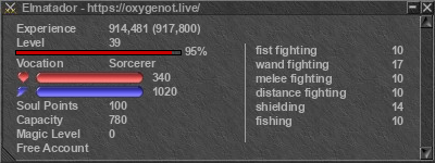 Signature for player Elmatador