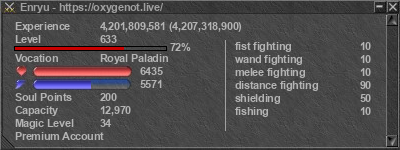 Signature for player Enryu