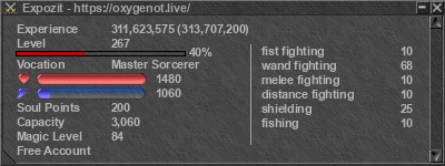 Signature for player Expozit