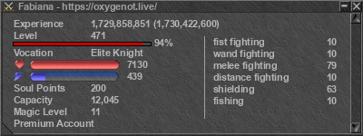 Signature for player Fabiana