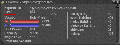 Signature for player Fakovski