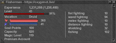 Signature for player Fiisherman