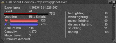 Signature for player Fish Scout Cookies