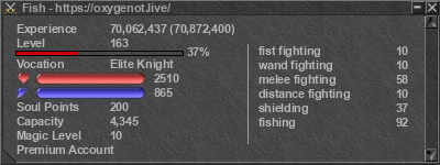 Signature for player Fish