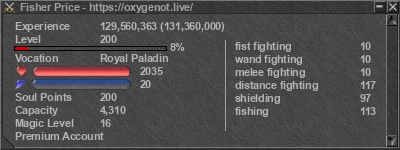 Signature for player Fisher Price