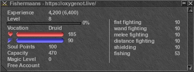 Signature for player Fishermaans