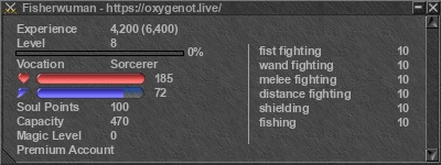 Signature for player Fisherwuman