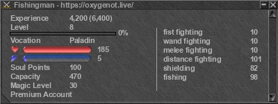 Signature for player Fishingman